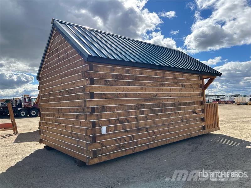 12 ft x 20 ft Skid-Mounted Log Cabin Інші причепи