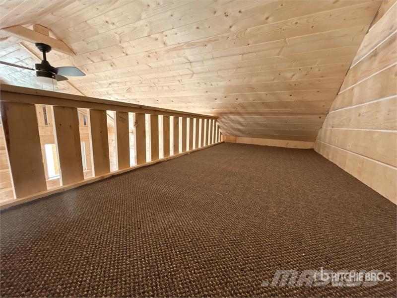 12 ft x 20 ft Skid-Mounted Log Cabin Інші причепи