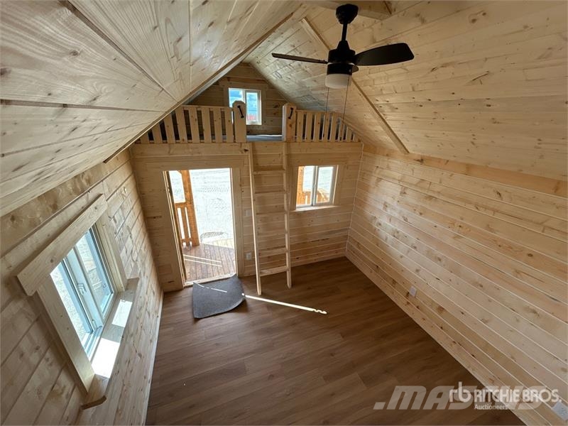 12 ft x 20 ft Skid-Mounted Log Cabin Інші причепи