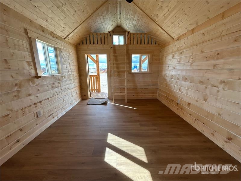 12 ft x 20 ft Skid-Mounted Log Cabin Інші причепи