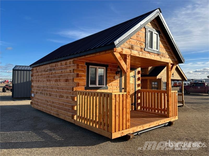  12 ft x 22 ft Skid-Mounted Log Cabin Muud haagised