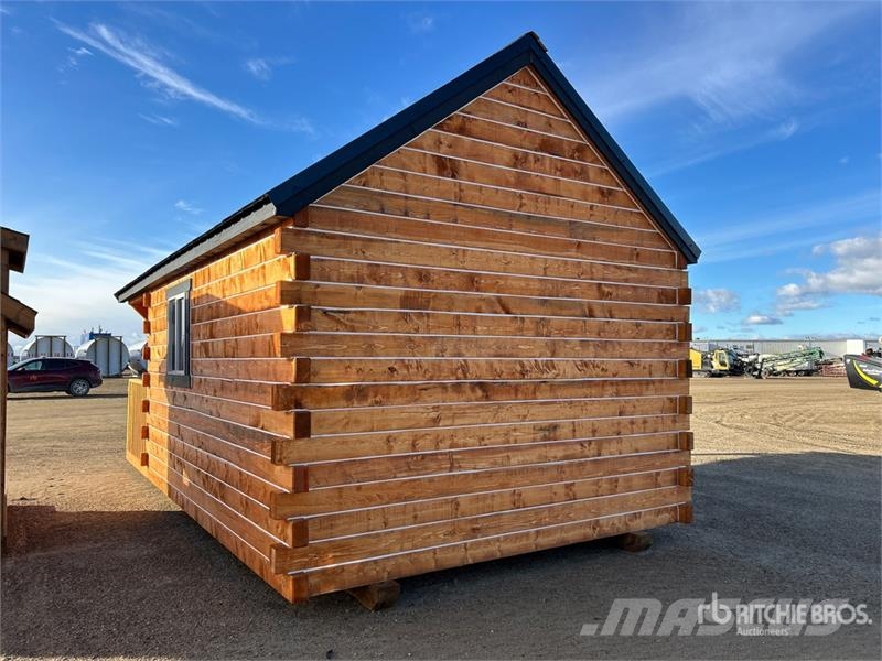  12 ft x 22 ft Skid-Mounted Log Cabin Muud haagised