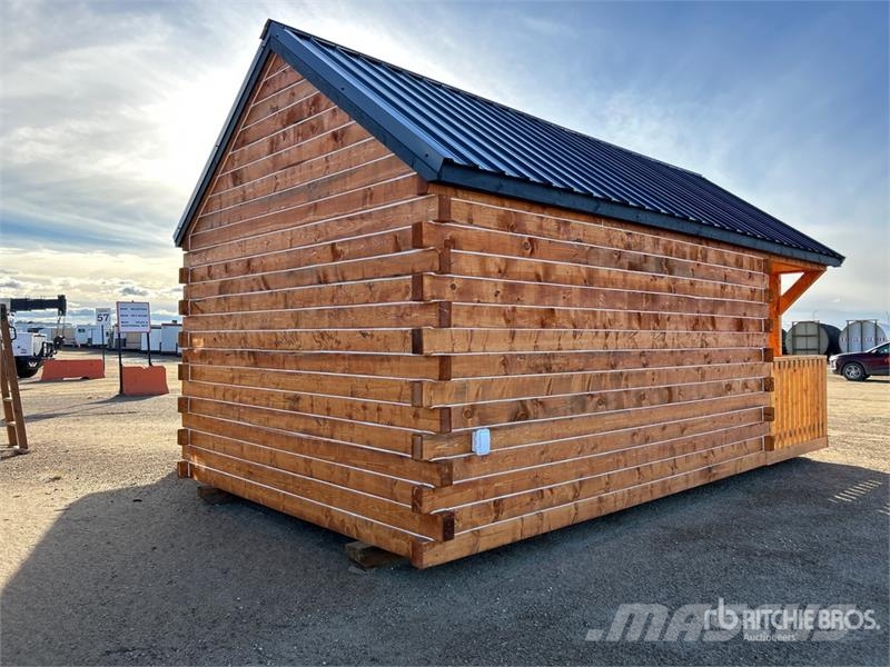  12 ft x 22 ft Skid-Mounted Log Cabin Muud haagised