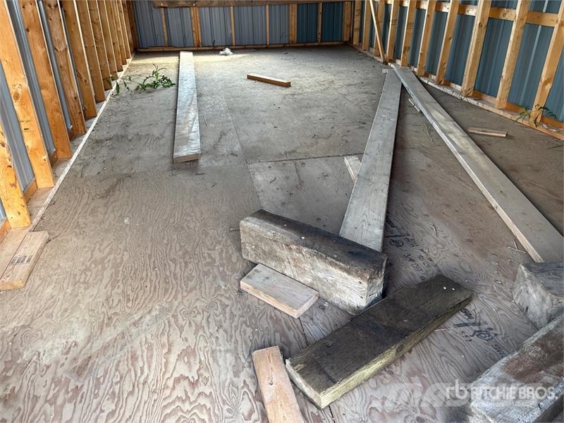 12 ft x 24 ft Storage Building Ocelové rámové budovy