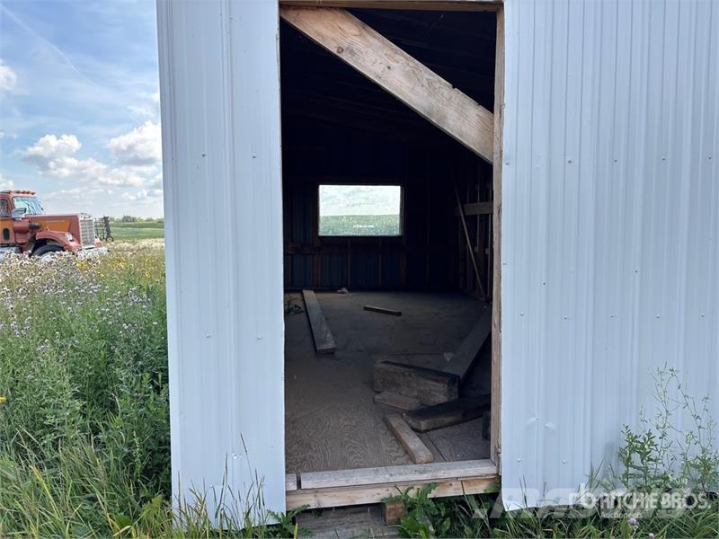 12 ft x 24 ft Storage Building Ocelové rámové budovy