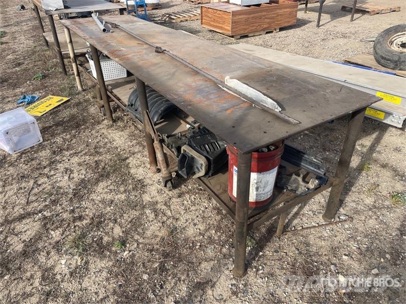 12 ft x 3 ft Workbench Andre komponenter