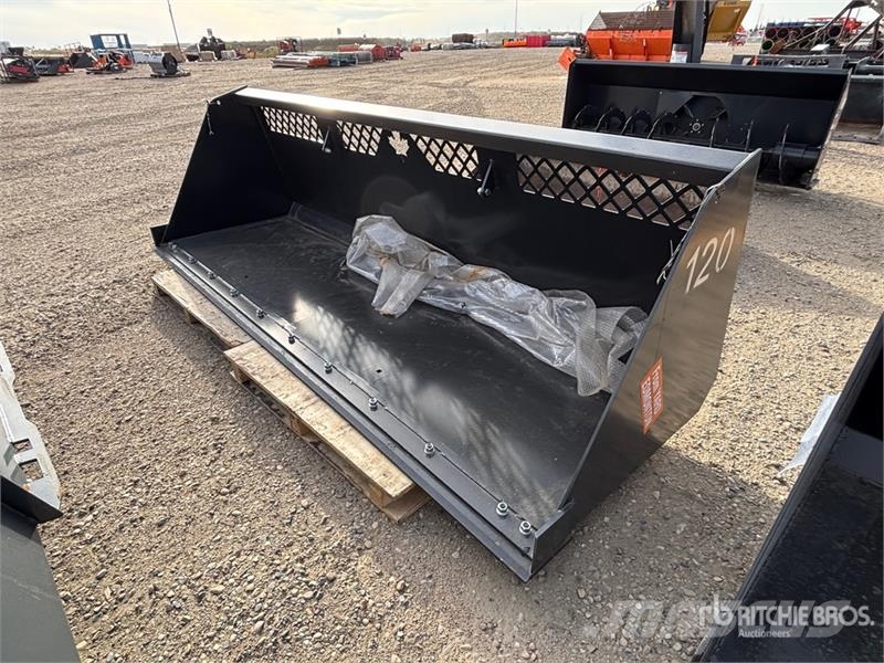120 in Skid Steer Bucket Buckets