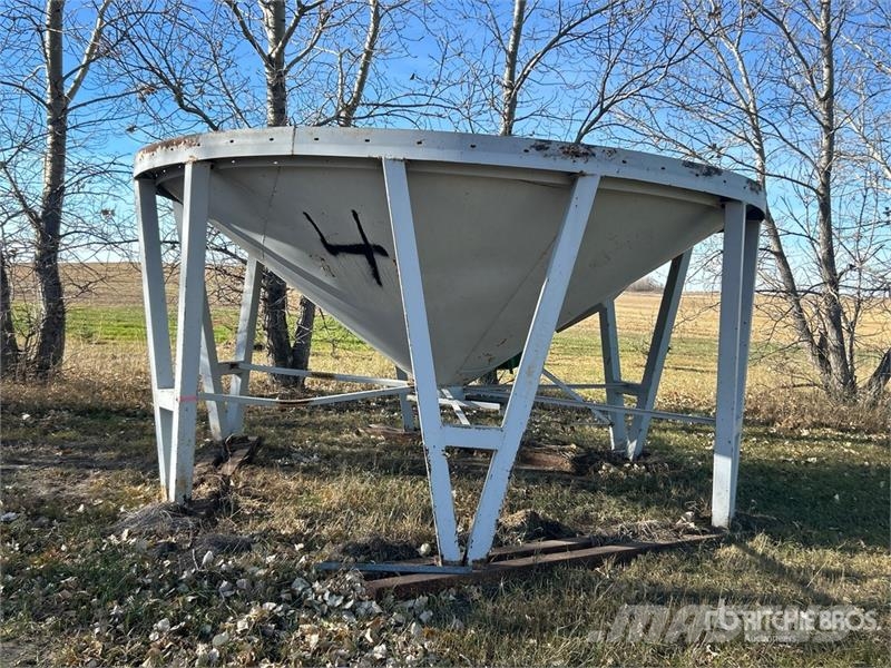  13 ft Steel Bin Hopper Saagi töötlemise ja ladustamise seadmed - Muud