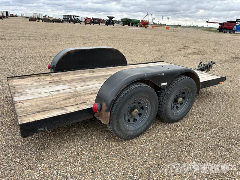  13 ft T/A Equipment Trailer Трейлери колесного транспортного засобу