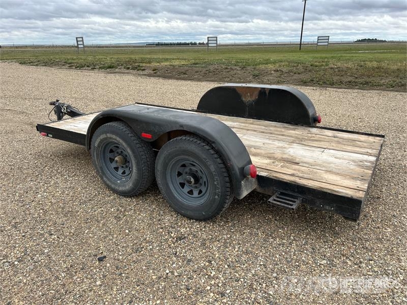  13 ft T/A Equipment Trailer Трейлери колесного транспортного засобу