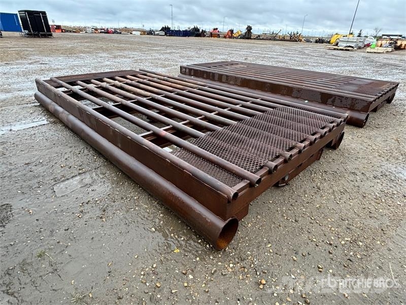 14 ft Livestock Cattle Crossing Оборудование для животноводческих ферм