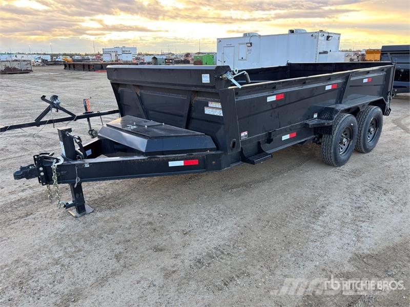 14 ft T/A Dump Utility Trailer Remorque benne