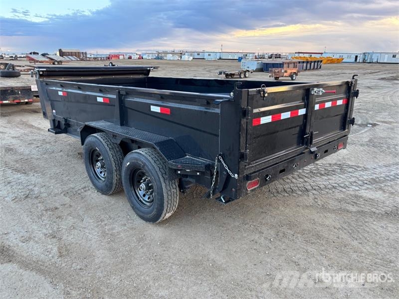 14 ft T/A Dump Utility Trailer Remorque benne