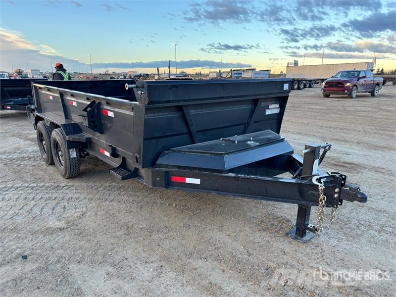 14 ft T/A Dump Utility Trailer Remorque benne
