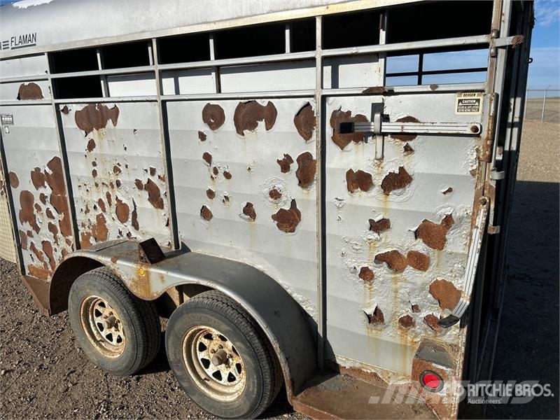 14 ft T/A Livestock Trailer Remorque bétaillère