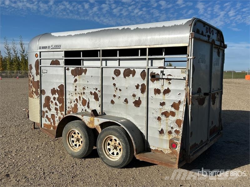 14 ft T/A Livestock Trailer Remorque bétaillère