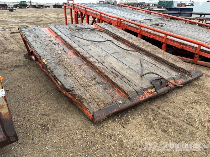 14 ft x 11 ft x 3 ft Oilfield Ramp Équipement de traitement