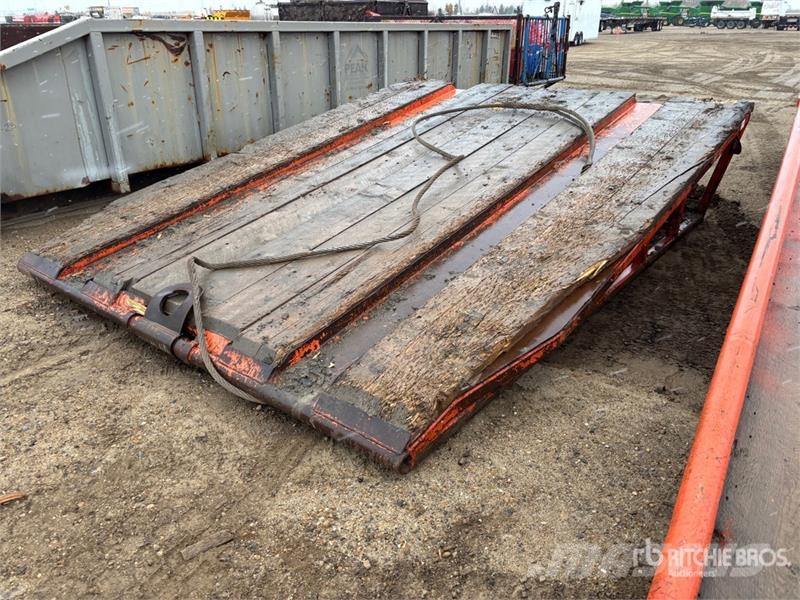 14 ft x 11 ft x 3 ft Oilfield Ramp Équipement de traitement