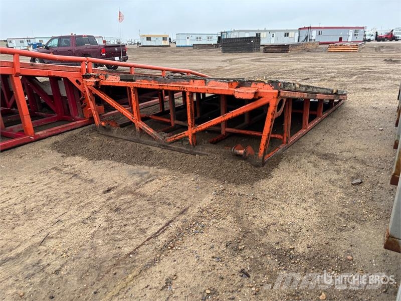 14 ft x 11 ft x 3 ft Oilfield Ramp Équipement de traitement
