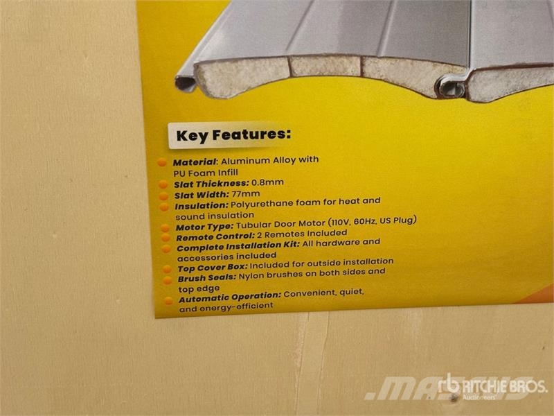 14 ft x ft Insulated Aluminum Electric Automatic Other components