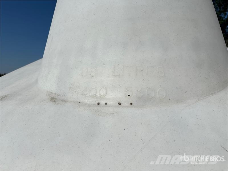  1400 gal Water Tank Fuel and additive tanks