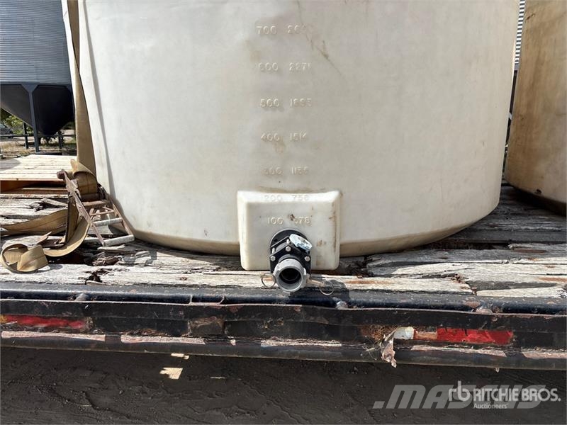 1400 gal Water Tank 연료 및 첨가제 탱크
