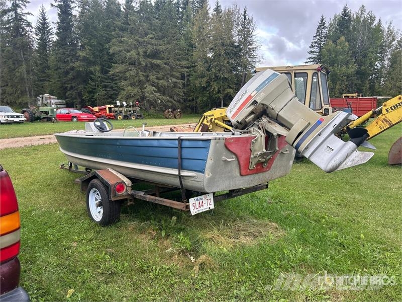 16 ft Aluminum Fishing Boat 작업선, 바지선 및 너벅선