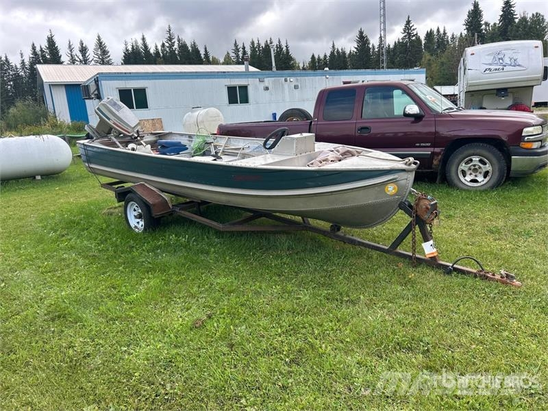 16 ft Aluminum Fishing Boat 작업선, 바지선 및 너벅선