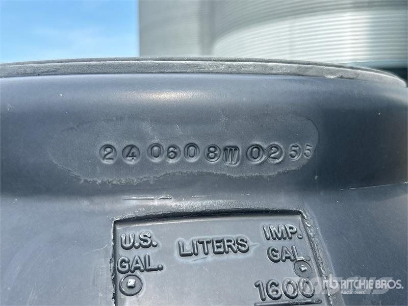 1600 gal Water Tank 연료 및 첨가제 탱크