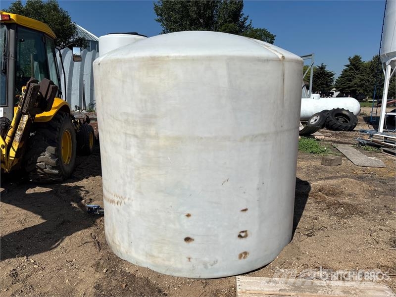  1750 gal Water Tank Fuel and additive tanks