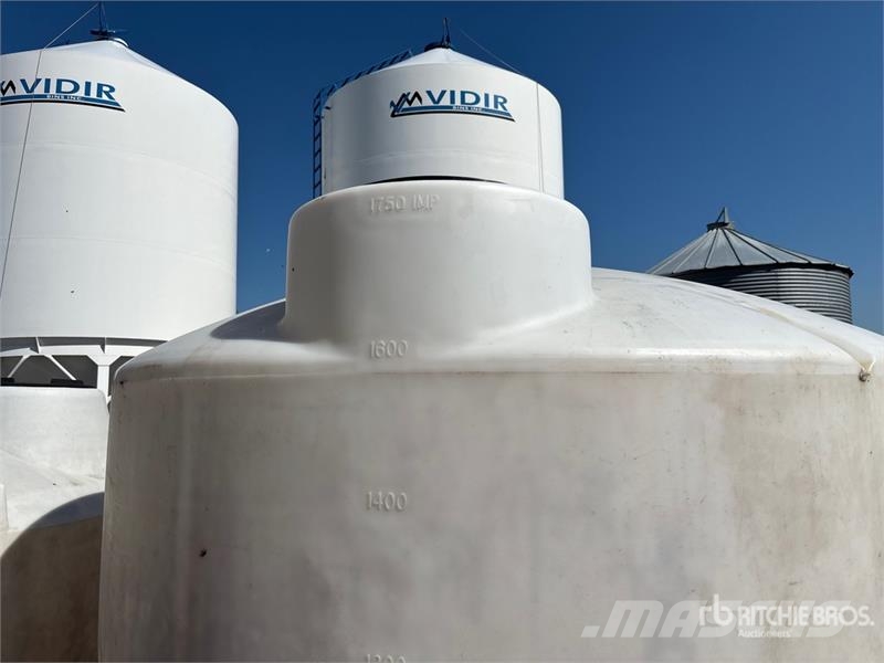  1750 gal Water Tank Fuel and additive tanks