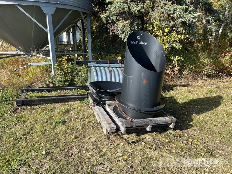 18 Ft Grain Hopper Bottom Täyttöpöydät, kuljettimet ja siilot