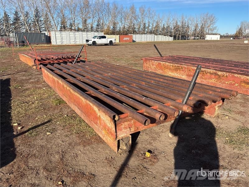  18 ft x 7 ft 1 in Texas Gate Altri macchinari per bestiame
