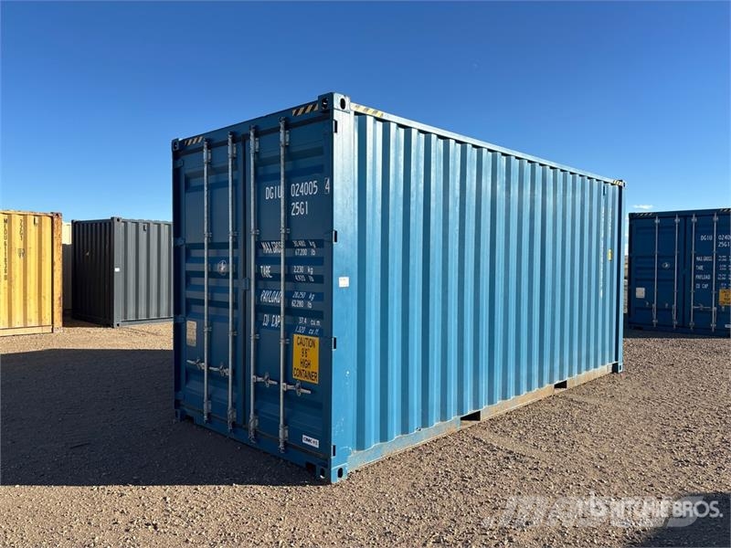 20 ft High Cube Storage Container Opbevaringscontainere