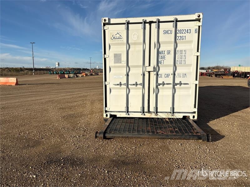 20 ft Skid Mounted Storage Container Storage containers