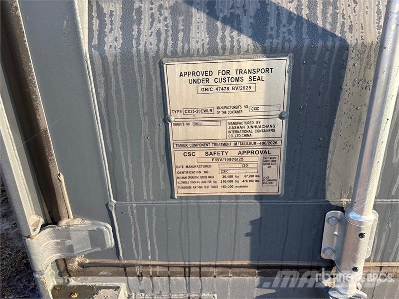 20 ft Standard GP Storage Container 貯蔵