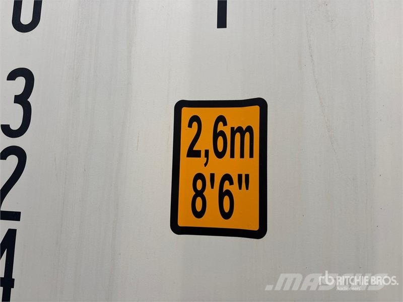 20 ft Standard Storage Container Saugojimo konteineriai
