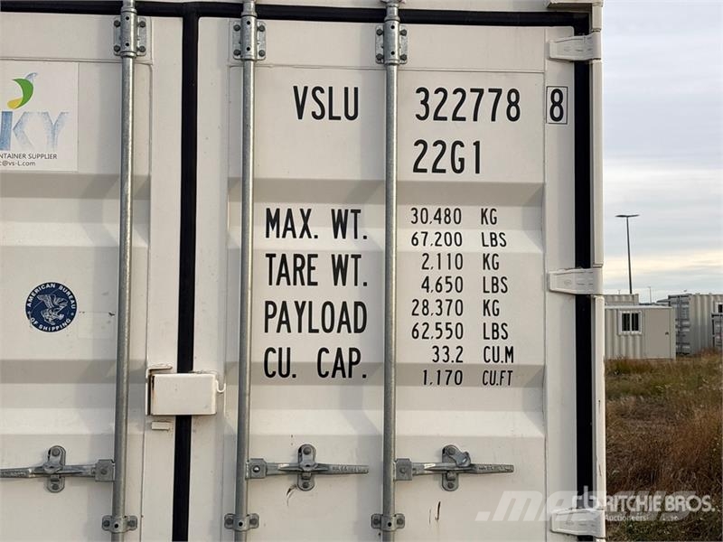 20 ft Standard Storage Container Raktárkonténerek