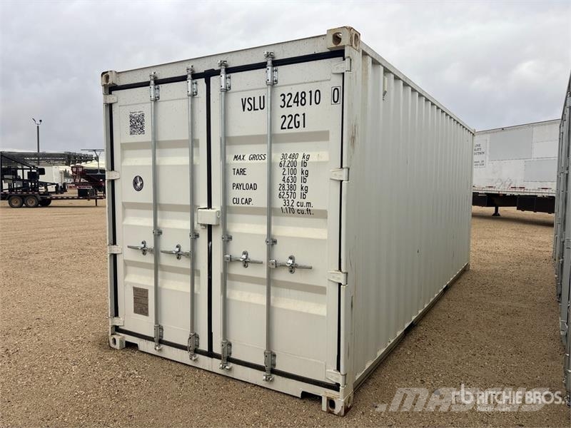 20 ft Standard Storage Container Saugojimo konteineriai
