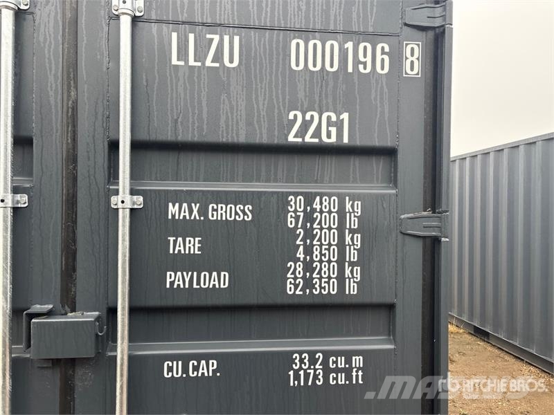 20 ft Standard Storage Container Varastokontit