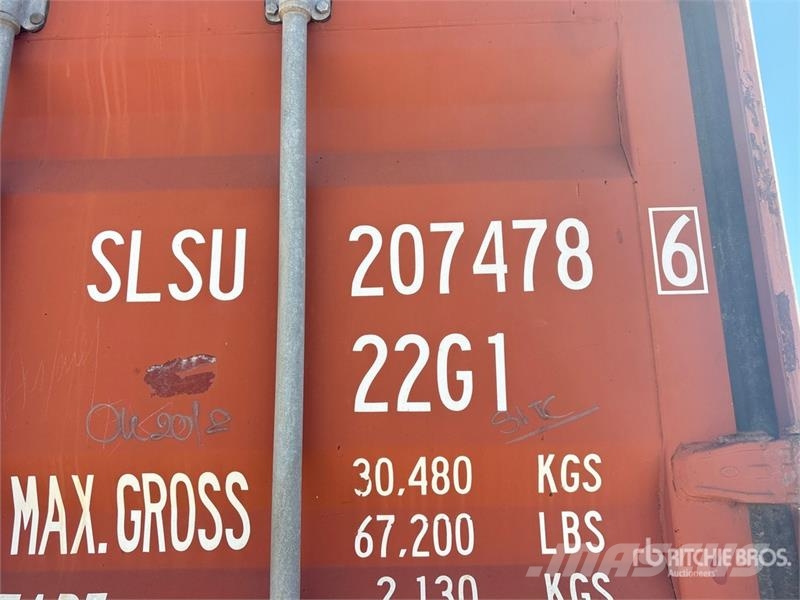  20 ft Standard Storage Container Varastokontit