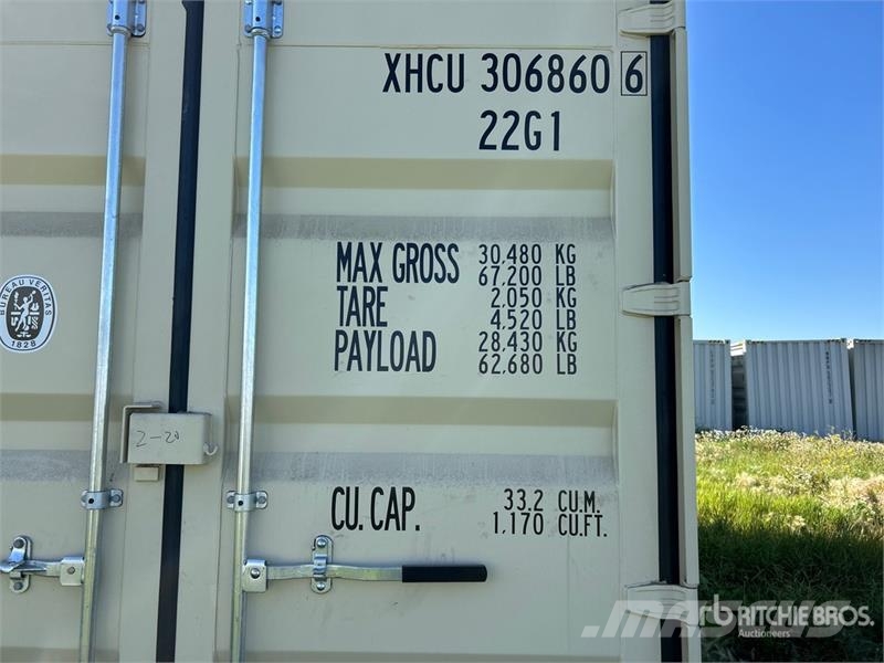 20 ft Standard Storage Container Varastokontit