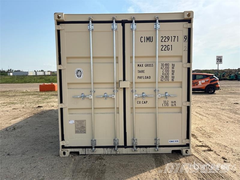 20 ft Standard Storage Container Varastokontit