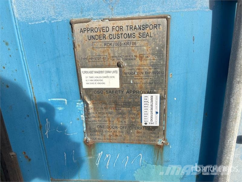 20 ft Standard Storage Container Kontejnerji za skladiščenje