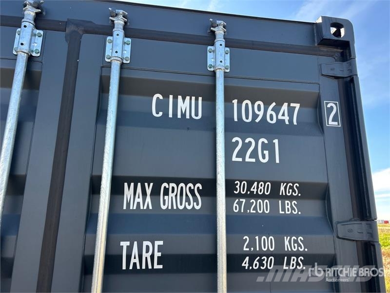  20 ft Standard Storage Container Saugojimo konteineriai