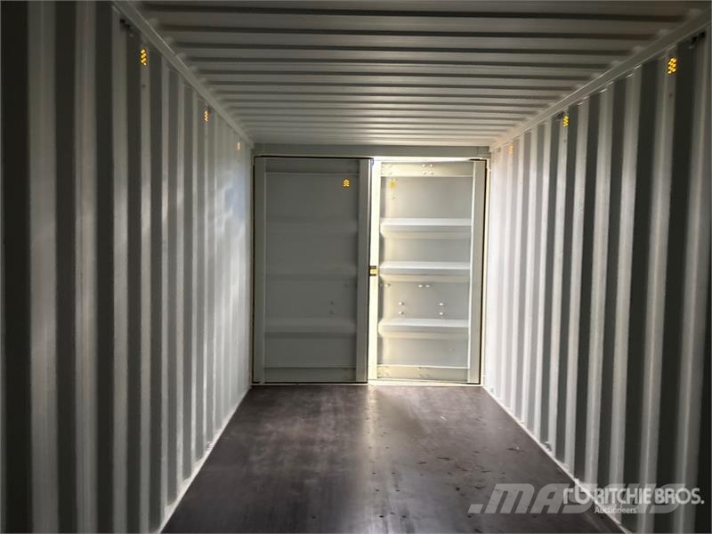 20 ft Standard Storage Container Uzglabāšanas konteineri