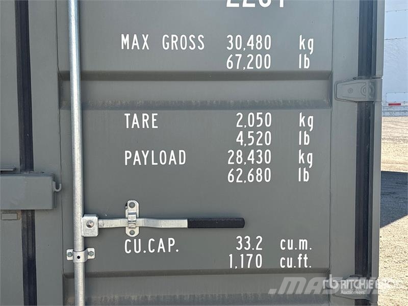 20 ft Standard Storage Container Lagerbehälter