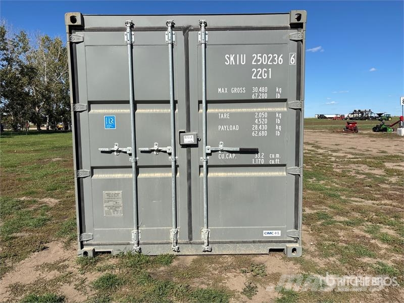 20 ft Standard Storage Container Container per immagazzinare