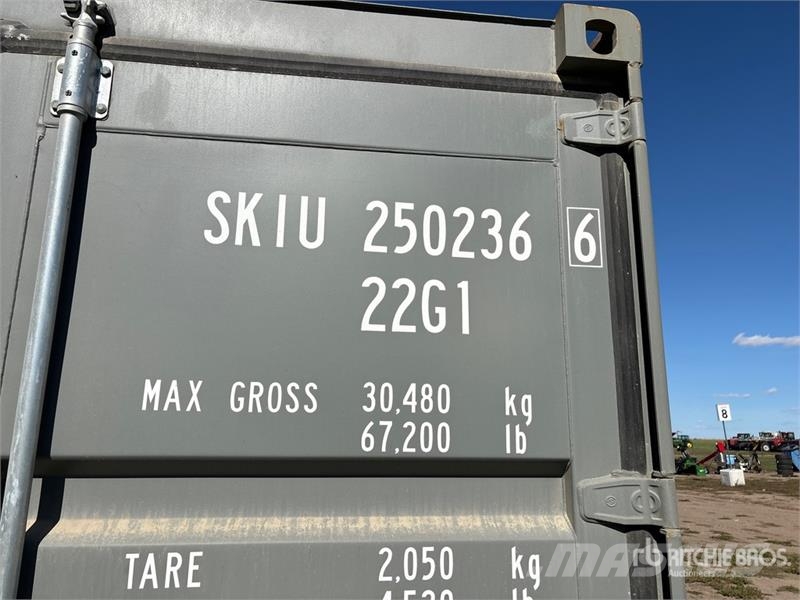 20 ft Standard Storage Container Container per immagazzinare