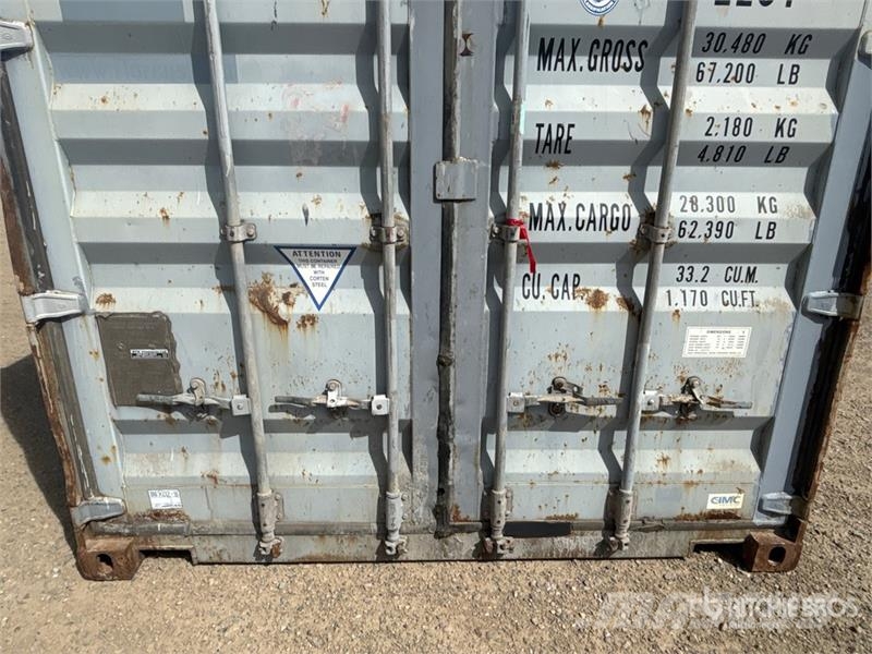 20 ft Standard Storage Container Varastokontit